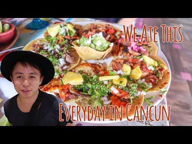 BEST TACO in CANCUN - Mega Tour in Cancun Hotel Zone | Vlog #59