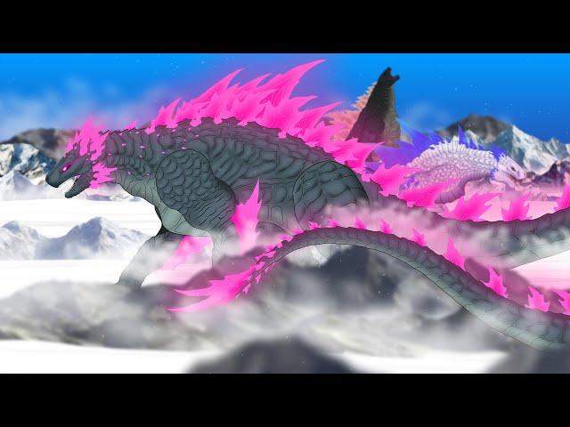 MONSTERS FUSION | Evolved Godzilla x Shimo | Evolved  Shimozilla : PANDY ANIMATION