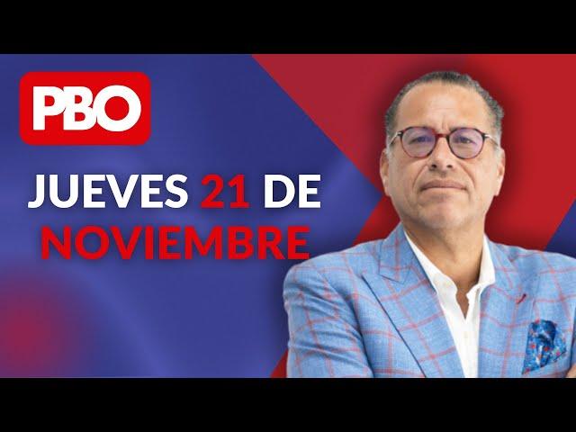 PBO con Phillip Butters por Willax - En Vivo (21 de noviembre del 2024)