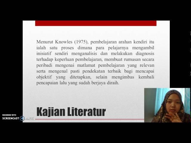 Pembentangan Kajian Bahagian 1