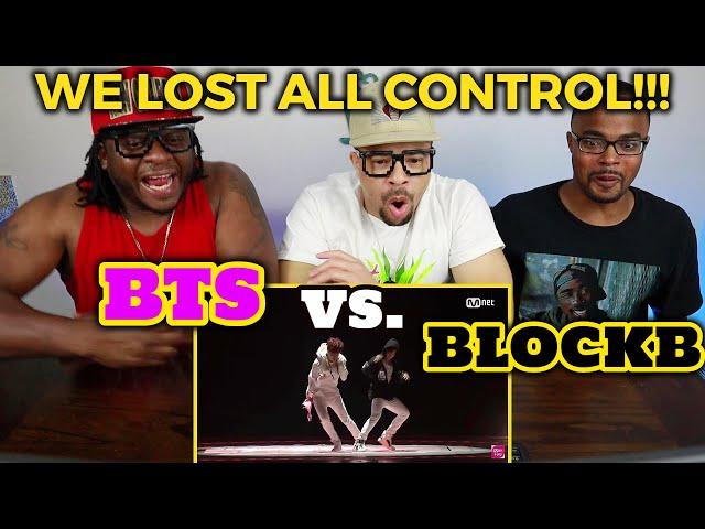 We Lost All Control!! | BTS vs BlockB REACTION (Boys in Battle)