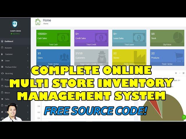 Complete Multi Store Inventory Management System in PHP MySQL | Free Source Code Download