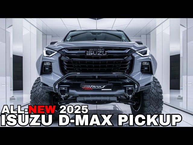 2025 Isuzu D-Max Introduced! Can it be the most powerful pickup?