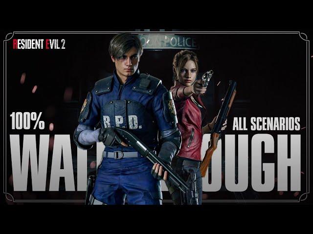 Resident Evil 2 100% Walkthrough (All Collectibles, Trophies & Scenarios)