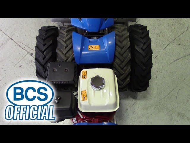 Installing Dual Wheels on a BCS Two-Wheel Tractor