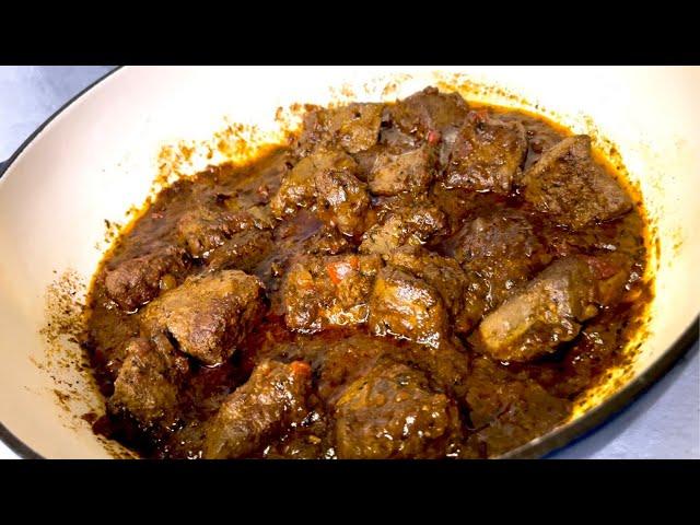 HOW TO COOK OX LIVERS | SOFT #OXLIVER RECIPE | LIVER STEW RECIPE