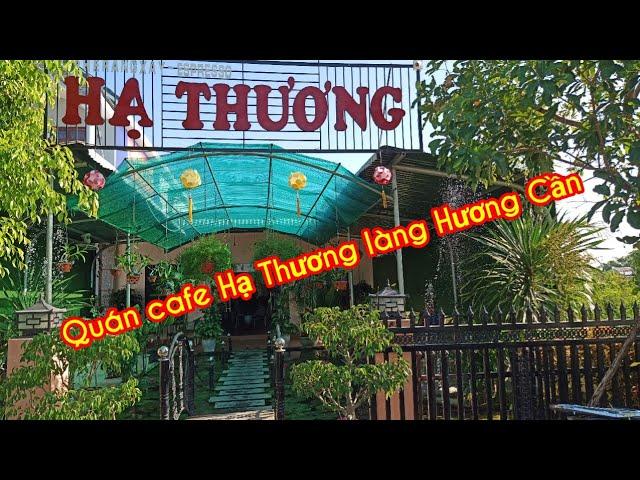 Quán Cafe LÀNG HƯƠNG CẦN : hạ thương # cuộc#sống# Huế# mai # vàng# vlog