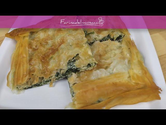 Una RICETTA FACILE da fare con la PASTA FILLO: il BUREK (o BYREK)