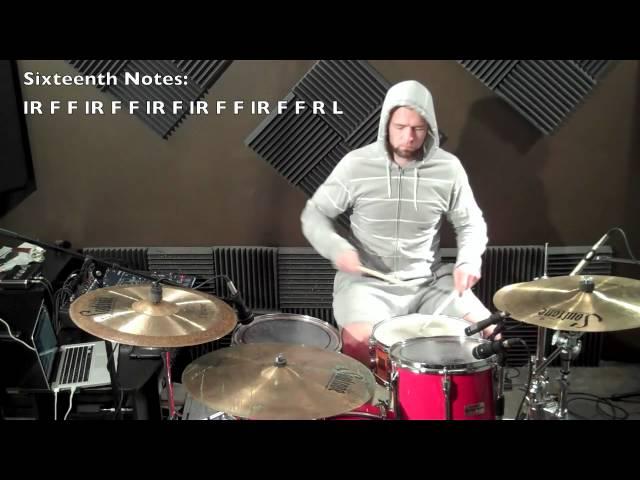 30 Second Drum Lesson - Rock Fill