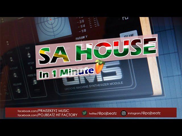 How To Make Afro House In 1 Minute | Pojbeatz