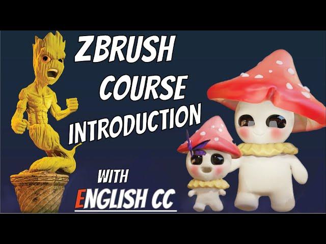 Zbrush Complete Beginner Course Introduction - Urdu/Hindi (English Subtitles)