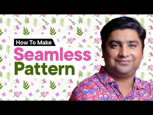 How to Create Seamless Pattern in Adobe Illustrator Tutorial