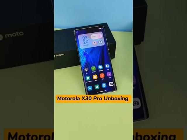 200MP Camera Motorola X30 Pro Unboxing #shorts