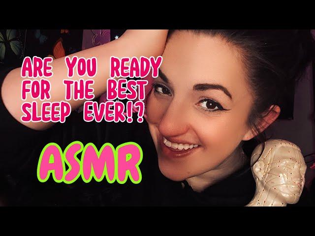 ASMR that is GUARANTEED to REDUCE your  ANXIETY & get you to sleep FAST AF!