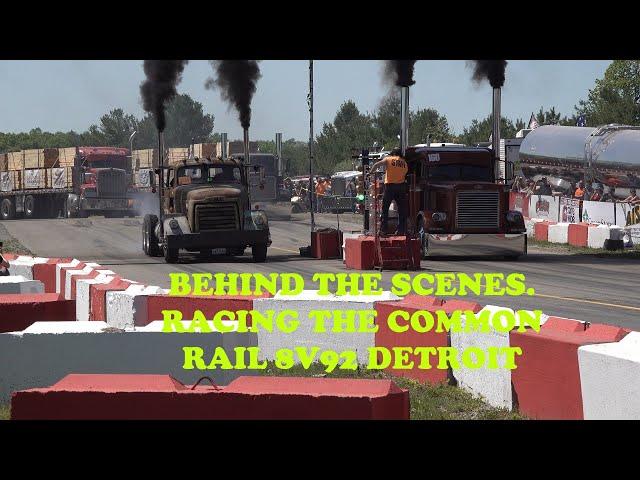 Racing the worlds only common rail 8v92 - The Crusty Fat Cab - Great Lakes Big Rig Challenge 2023