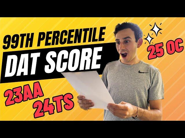 How I Scored a 23AA DAT Score with DAT Bootcamp