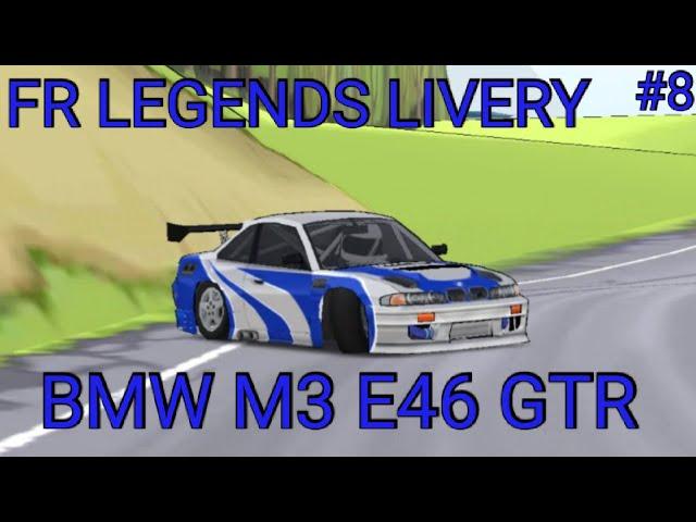 BMW M3 E46 GTR from Need for speed: most wanted fr legends livery