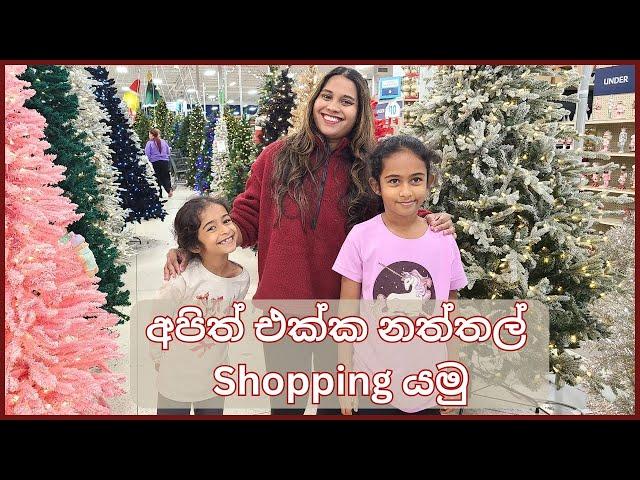 How We Celebrate Christmas in the USA | Sri Lankan Family Shopping & Haul  | නත්තල් Shopping යමු