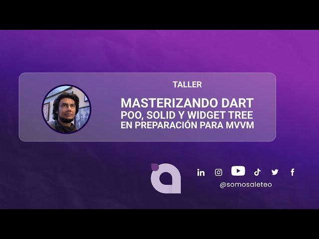 14. POO, SOLID y Widget Tree en Flutter: Preparándonos para MVVM 