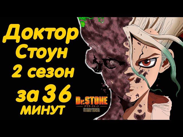 ДОКТОР СТОУН 2 СЕЗОН ЗА 36 МИНУТ
