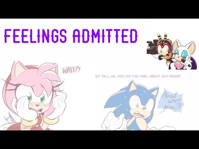 Feelings Admitted | sonamy comic