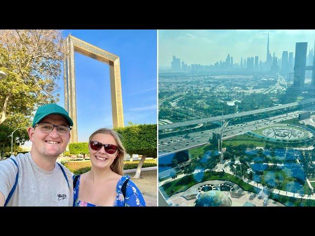 Visiting The Famous Dubai Frame! FULL Tour & Skyline Views