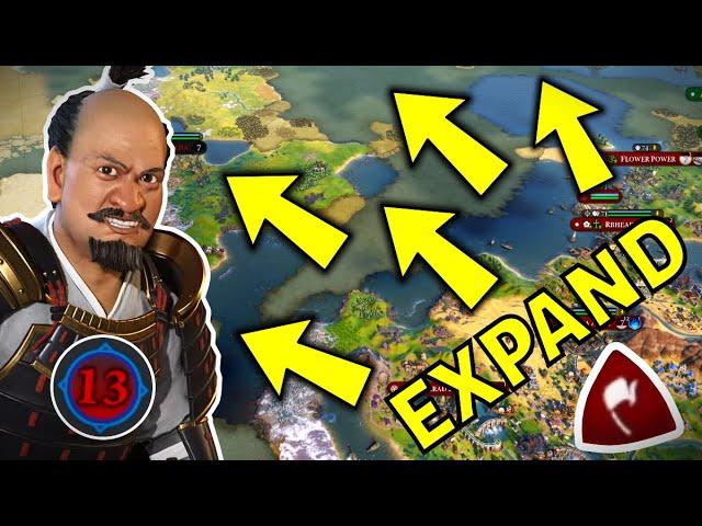 Civ 6 | Let's Settle Wide - We Need The Cities!!! - (#3 Sid Meier Japan Civilization VI)