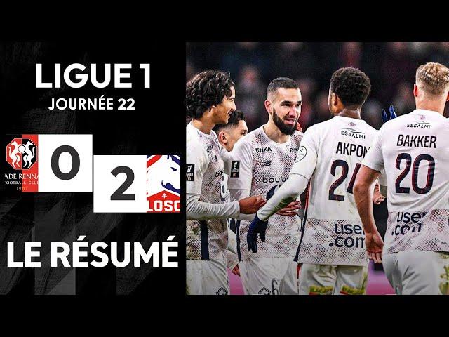 Stade Rennais - Lille OSC | 0-2 | Le Résumé | Ligue 1 2024-25