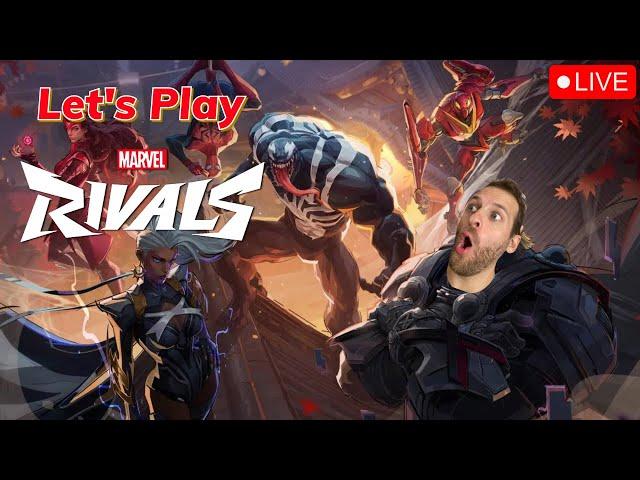 PRE-SEASON 1 MARVEL RIVALS GAMEPLAY LIVE!!