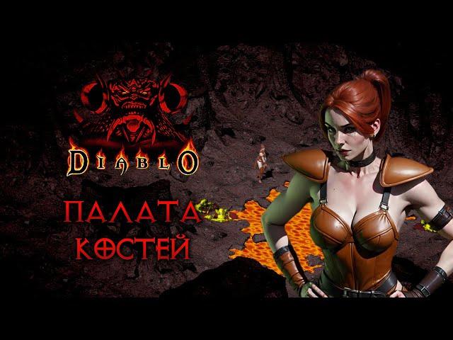 DIABLO 1 Прохождение за лучницу #4 ПАЛАТА КОСТЕЙ