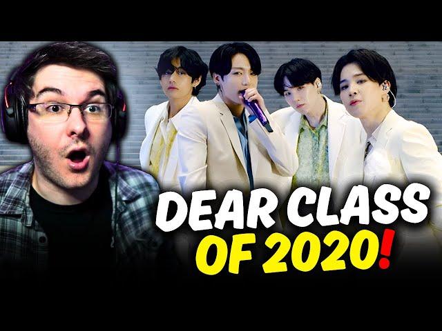 BTS 'CLASS OF 2020' PERFORMANCE MADE ME ABSOLUTELY SPEECHLESS!