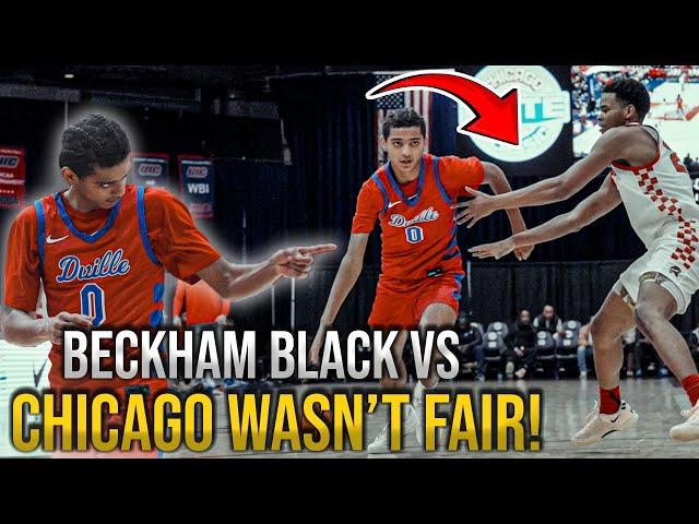 Beckham Black Takes On A Team From Chicago And Let's Just Say... Texas Got The BEST Hoopers !!