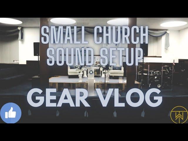 Small Church Live Sound Setup/Great Speakers for Churches! (EV ZLX G2's & EV ELX200 18-SP Subs)