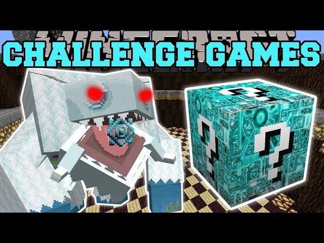 Minecraft: FROSTMAW CHALLENGE GAMES - Lucky Block Mod - Modded Mini-Game