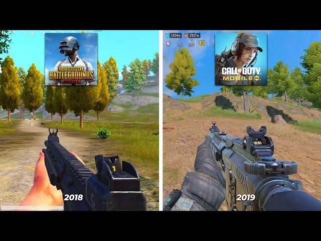 Pubg Mobile vs Call of Duty Mobile - Details and Physics Comparison