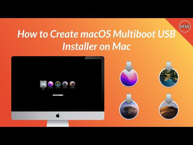 How to Create Multiboot macOS USB Installer on Mac