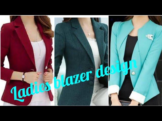 Ladies blazer |ladies blazer design |designer ladies blazer #blazer #stylish #lifewithyasmin #viral