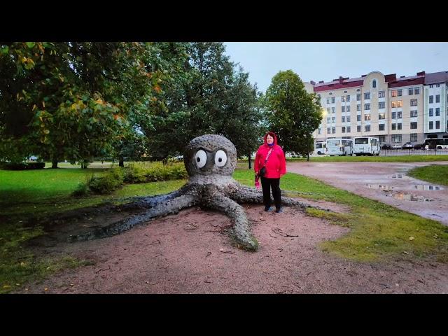 Прогулка по вечернему Выборгу.