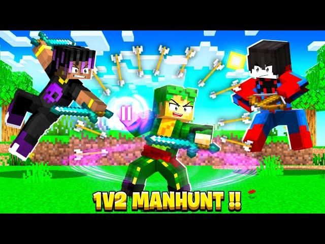 Minecraft Manhunt but I can Control TIME 