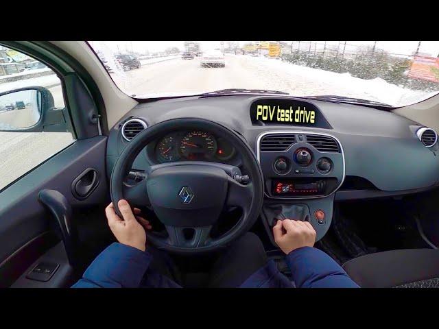 2014 Renault Kangoo (1.5 dCi) POV Test Drive snow ️