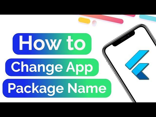 how to change App Package name Or Application ID in flutter [Easy Way]