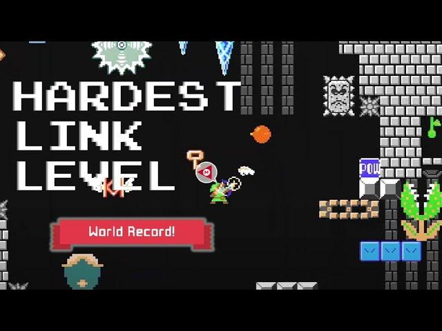 [SMM2] Beating The Hardest Link Level: Overheat - 50s (+WR)