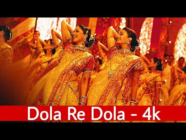 Dola Re Dola 4k Video Song | Devdas | Aishwarya Rai & Madhuri Dixit