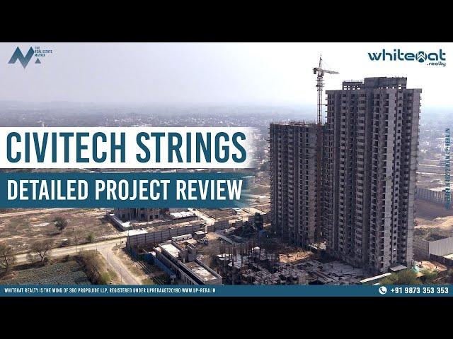 Civitech Strings Greater Noida West | Project Review | 2BHK / 3BHK | Whitehat Realty