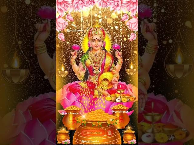 Friday Special Mahalakshmi Mantra to Attract Money #mahalakshmi #lakshmi #laxmi #devotional #money