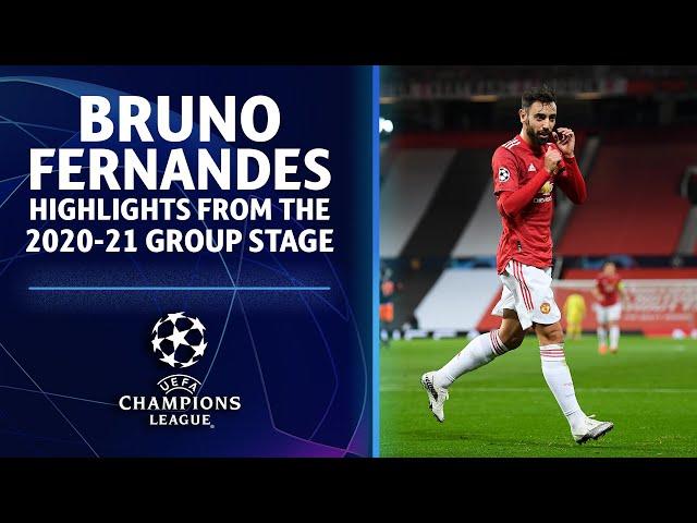 Bruno Fernandes Highlights From The 2020-21 Group Stage | UCL on CBS Sports