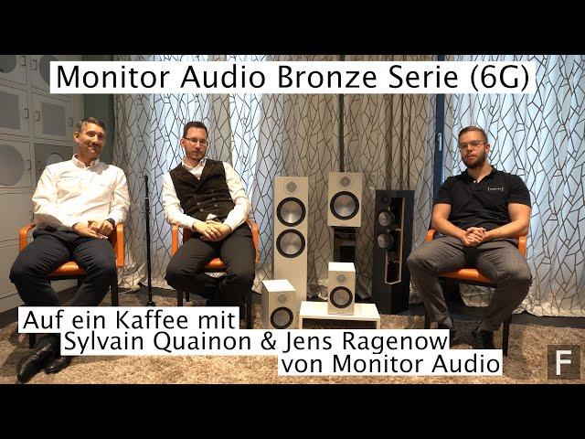 Monitor Audio Bronze Serie - Auf ein Kaffee mit Sylvain Quainon & Jens Ragenow von Monitor Audio