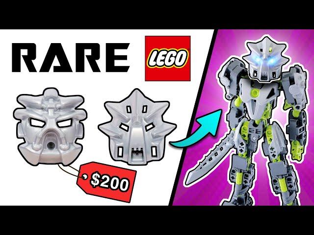 Using a $200 LEGO SILVER NUVA Mask To Build Bionicle MOCs