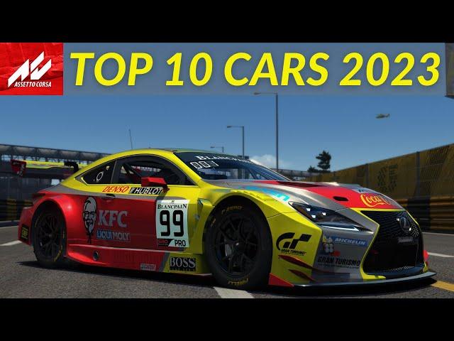 High Quality TOP 10 FREE Cars For 2023 - WIth Download Links - Assetto Corsa