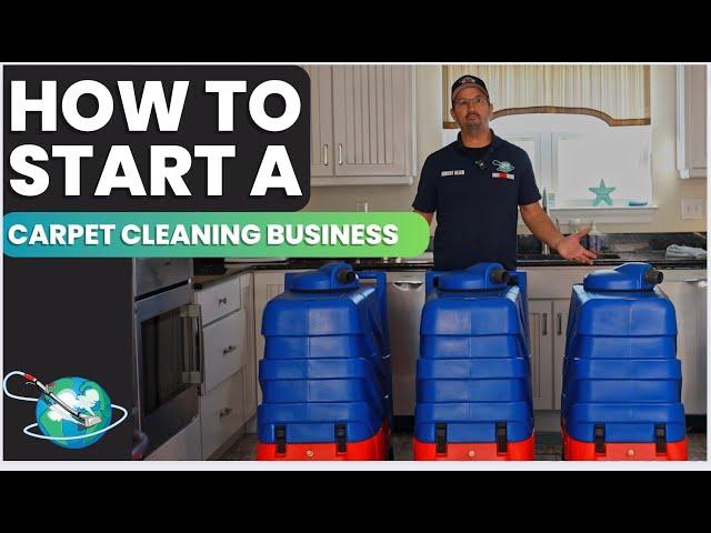 How To Start a Carpet Cleaning Business In 30 Days With a Portable Machine